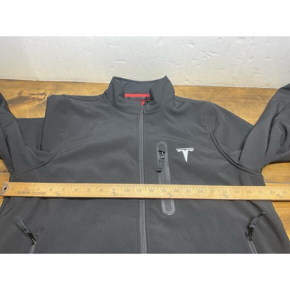Tesla Service Employee Issue Soft Shell Jacket Womens XL Black - Picture 8 of 16
